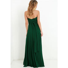 Load image into Gallery viewer, Sexy Women Multiway Wrap Convertible Boho Maxi Club Red Dress Bandage Long Dress Party Bridesmaids Infinity Robe Longue Femme